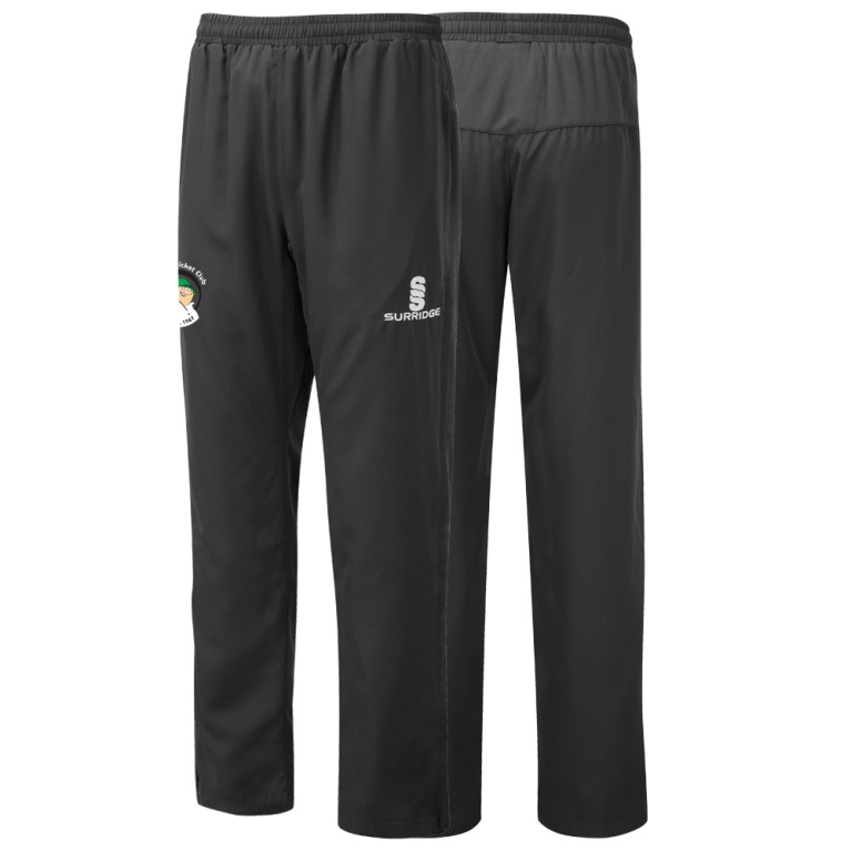 Richmond CC Poplin Track Pant Black