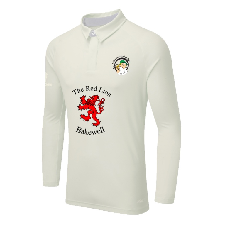 DUAL LONG SLEEVE CRICKET SHIRT (WOMENS)-Ivory