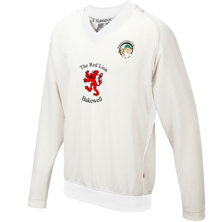 Richmond CC Long Sleeve Sweater White Trim