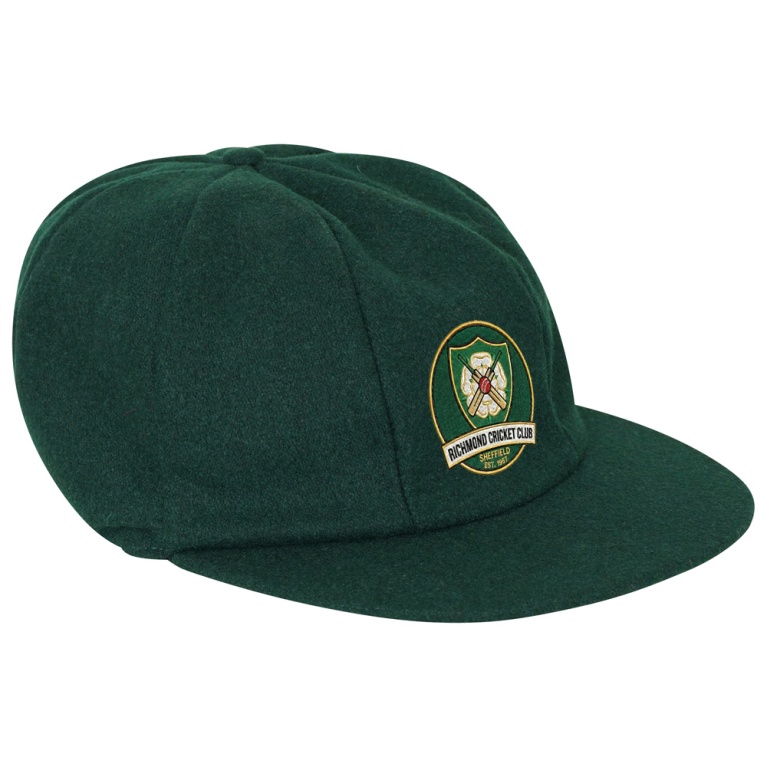Richmond CC - Baggy Cricket Cap - Bottle Green