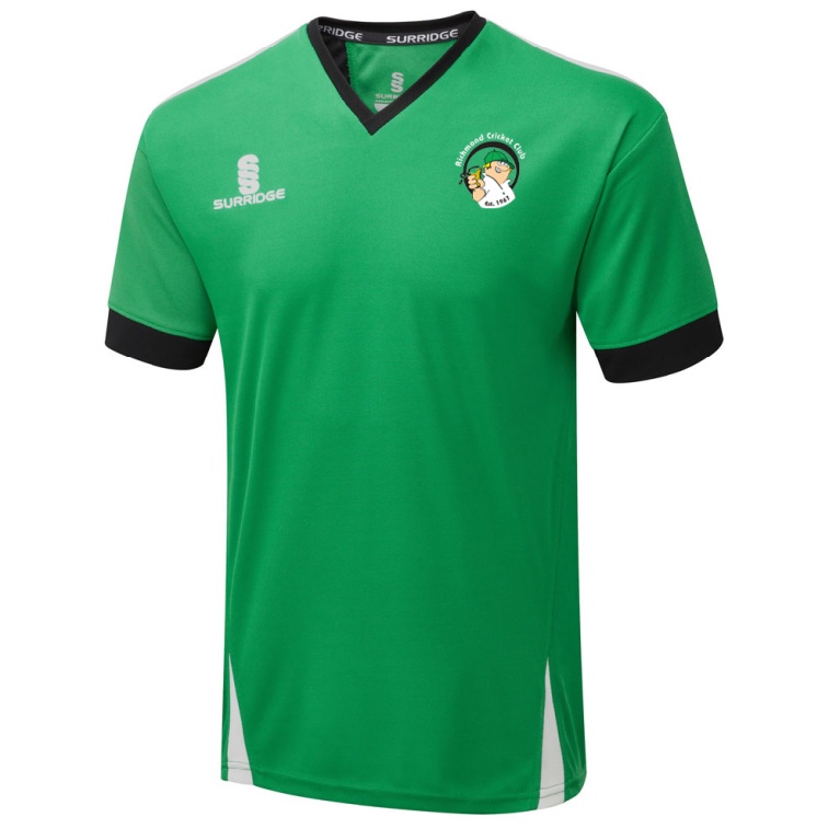 Richmond CC Blade T-shirt Emerald/Black/White