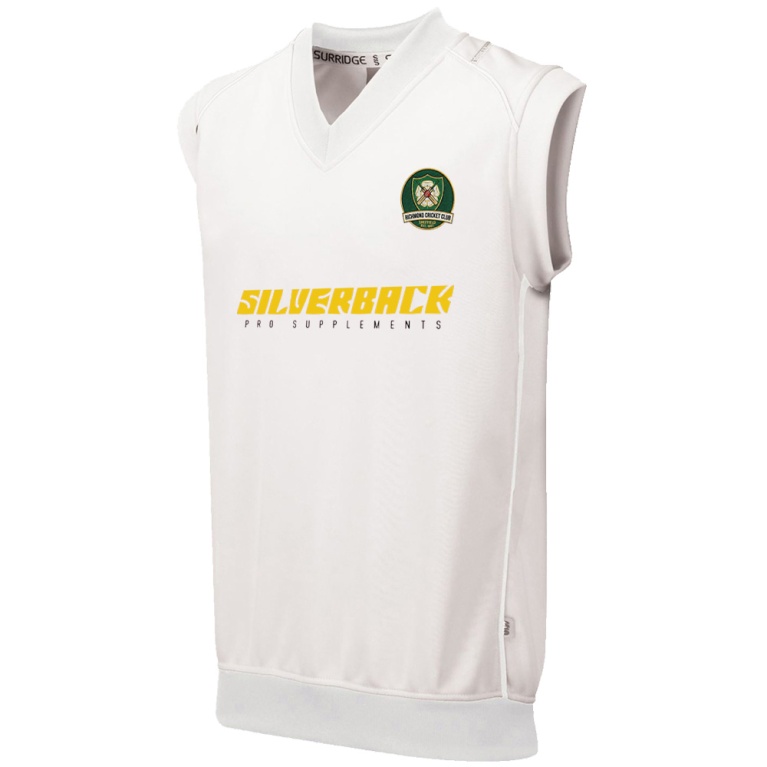 Richmond CC - Sleeveless Sweater - White Trim - Unisex Fit